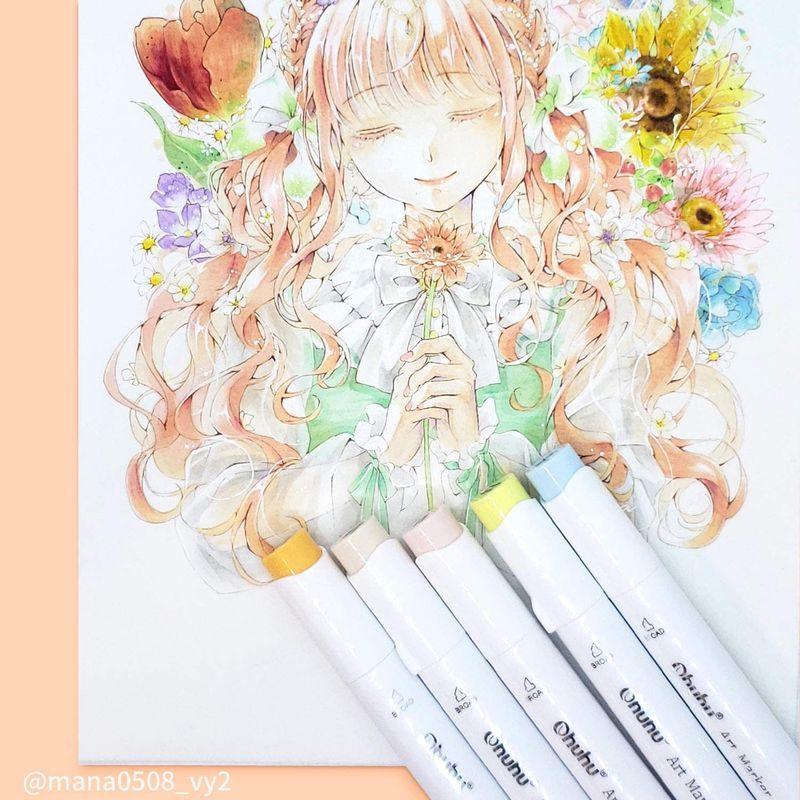 オンラインストアアウトレット Ohuhu パステルカラー 168色 イラストマーカー 薄色 基本色 濃淡色 筆 太字 浅い色 筆先 ふでタイプ ブレンダーペン付き 手帳 Shophidetama 現品限り一斉値下げ高評価 Ldb Bizacuity Com