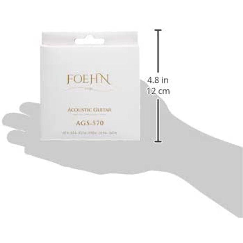 FOEHN AGS-570 Acoustic Guitar Strings Extra Light 80/20 Bronze アコースティッ|hidetama|02