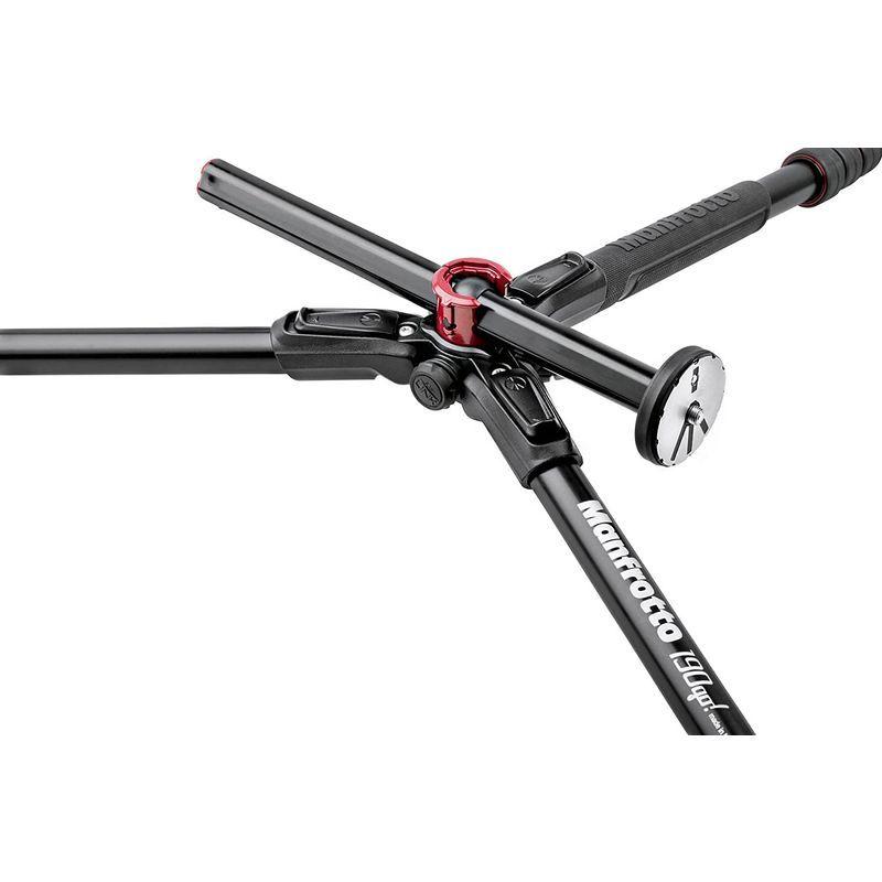 Manfrotto 190go M-lock アルミニウム三脚4段 ブラック MT190GOA4 190go lock アルミニウム三脚4段 ブラック MT190GOA4 カラー