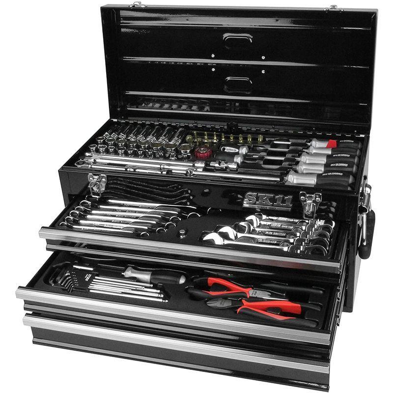 【値下げ】 SK11 整備工具セット 133点組 ブラック 各種メンテナンス対応 SST-16133BK 【YWU1127217156】(39838円)