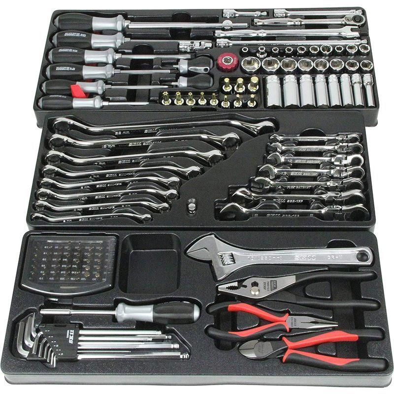 【値下げ】 SK11 整備工具セット 133点組 ブラック 各種メンテナンス対応 SST-16133BK 【YWU1127217156】(39838円)