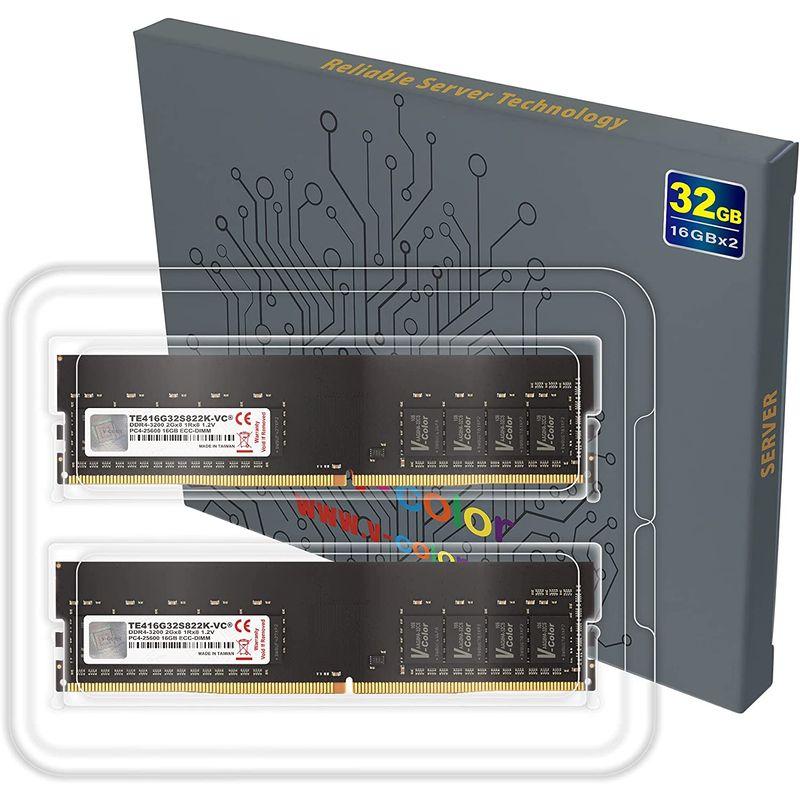v-color Hynix IC サーバー用メモリ DDR4-3200MHz PC4-25600 32GB