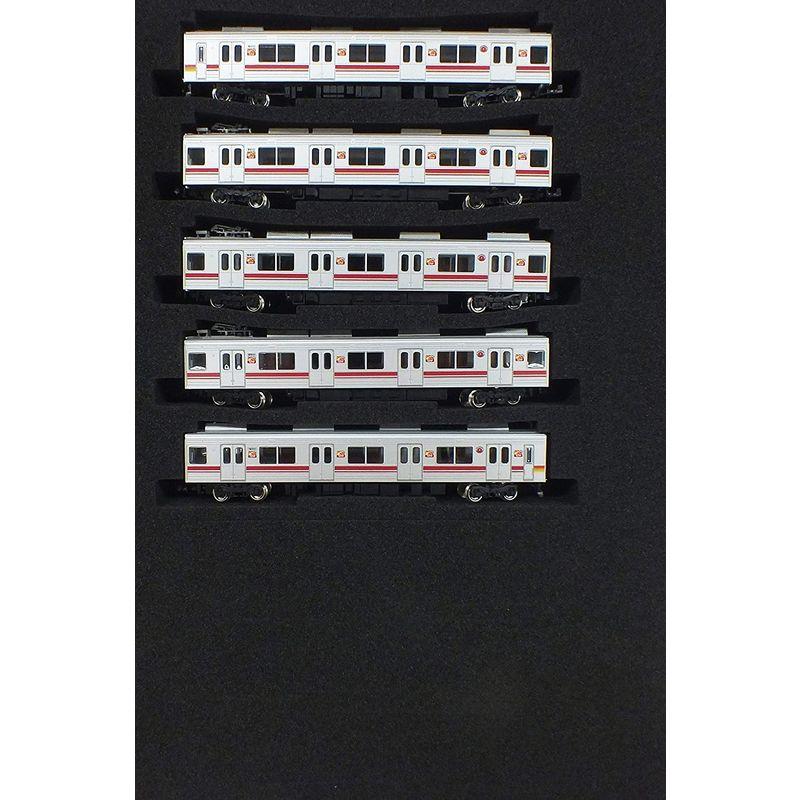 グリーンマックス Nゲージ 東急電鉄9000系 (大井町線・9011編成・黄色テープ付き)5両編成セット (動力付き) 30954 鉄道模型