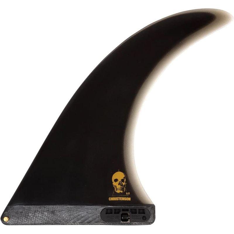 クリステンソン　フィン　8.5 未使用　ロングボード　ミッドレングス　黒 FCS2 ミッドレングス フィン CHRISTENSON LONGBOARD FIN 8