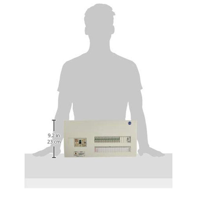河村電器　樹脂製　ホーム盤　分岐横一列配置　太陽光発電　オール電化　フタなし　ENE2T　6144-33B