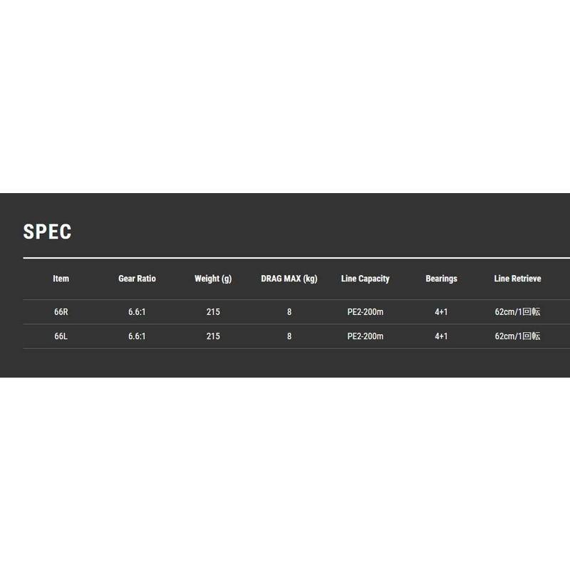 テイルウォーク(Tailwalk) オクトパス ライト プラス OCTOPUS LIGHT-PLUS 66L Tailwalk オクトパス ライト プラス OCTOPUS LIGHT PLUS 66L