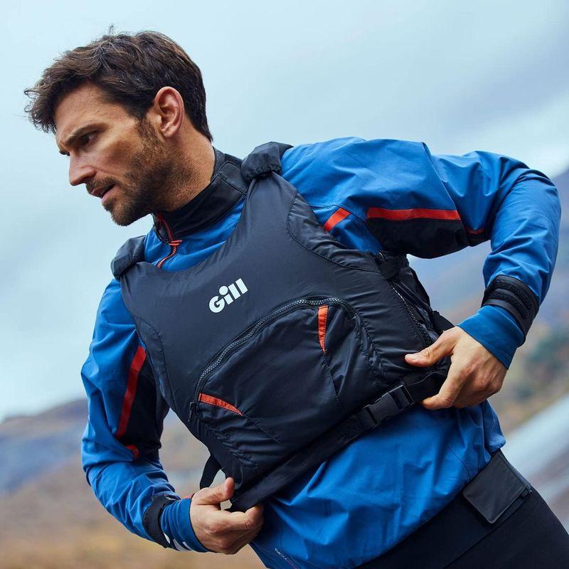 Gill (ギル) ライフジャケット ベストタイプ プロレーサー ボイヤンシーエイド (Pro Racer Buoyancy Aid) ブラ ギル ライフジャケット ベストタイプ プロレーサー ボイヤンシーエイド Pro Racer Buoyancy Aid ブラック/オレンジ サイズ