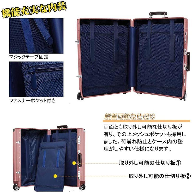 【中古品 】 lanbao スーツケース オールアルミ合金 キャリーケース 機内持ち込み 大容量 アルミ合金ボディ TSAロック 静音ダブルキャスター 軽 【J3101605781】(15771円)