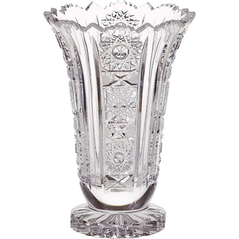 エルベクリスタル(Elbe Crystal) 花瓶「ボヘミアンクラシック」20.5cm クリア 花瓶 Elbe Crystal ボヘミアンクラシック 5cm クリア