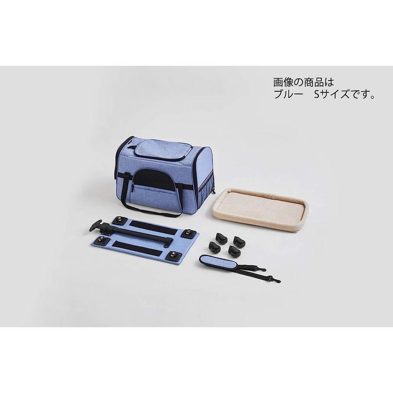 ボンビアルコン (Bonbi) ペットトラベラー レッド S サイズ サイズ Bonbi ペットトラベラー レッド