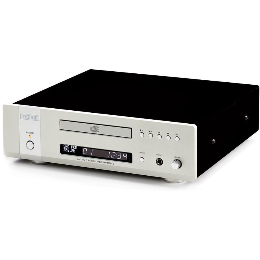 トライオード TRIODE TRV-CD6SE 真空管バッファ搭載 ブラック光沢塗装仕上げ 【MQA-CD対応】CDプレーヤー | TRIODE | 01