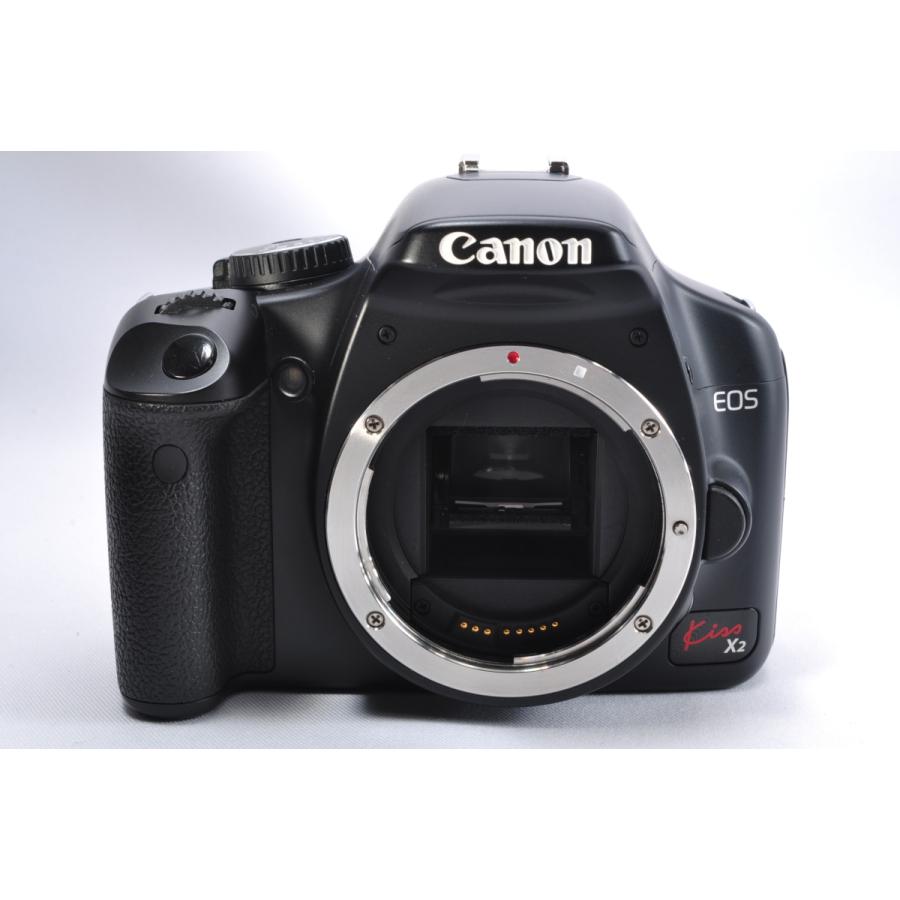 デジタル一眼 WiFi 中古 CANON キヤノン EOS Kiss X2 ダブルズームキット｜hideyoshi-camera｜02