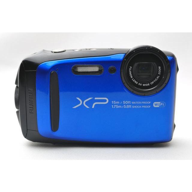中古】【1ヶ月保証】 フジフィルム FUJIFILM XP90 ブルー FX-XP90BL