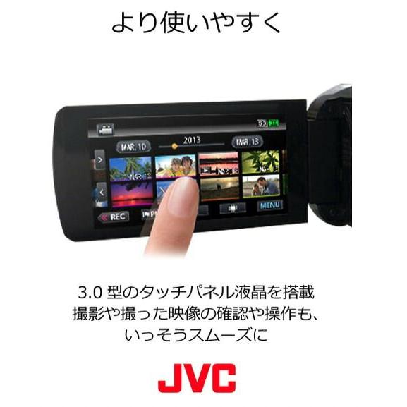 中古】【1ヶ月保証】 ビデオカメラ JVCKENWOOD Everio 60倍