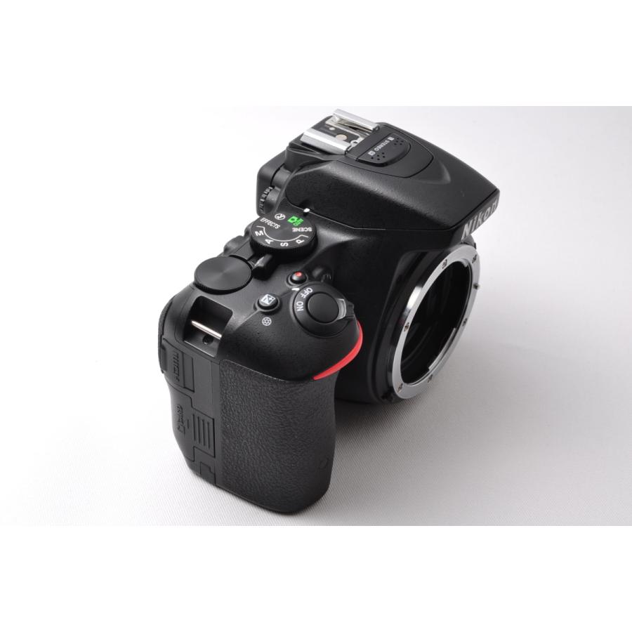 ニコン Nikon D5500 レンズキット ブラック SDカード(16GB)付き