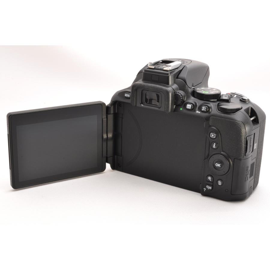 ニコン Nikon D5600 レンズキット ブラック SDカード(16GB)付き｜hideyoshi-camera｜03
