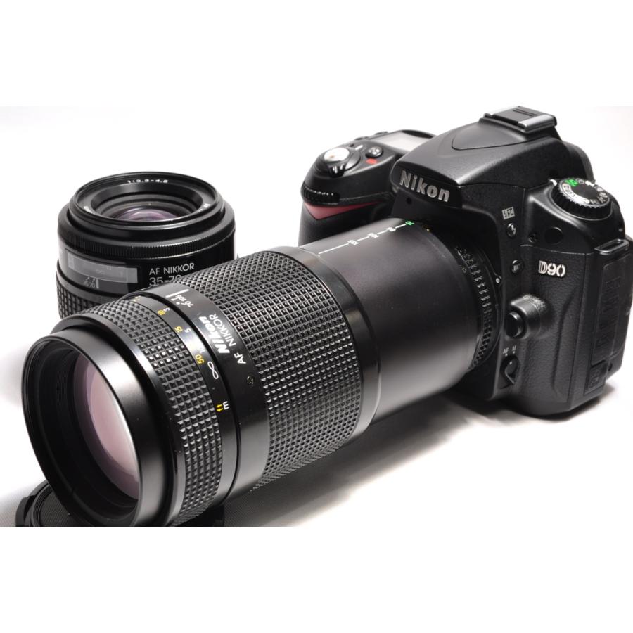 Nikon ニコン D90 標準＆超望遠ダブルズームセット SDカード(16GB)付き :nikon-d90-wz:カメラのヒデヨシ - 通販 -  Yahoo!ショッピング