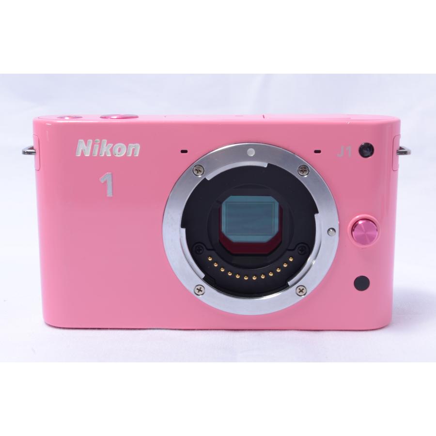 ミラーレス一眼 ニコン Nikon 1 J1 レンズキット ピンク SDカード付き
