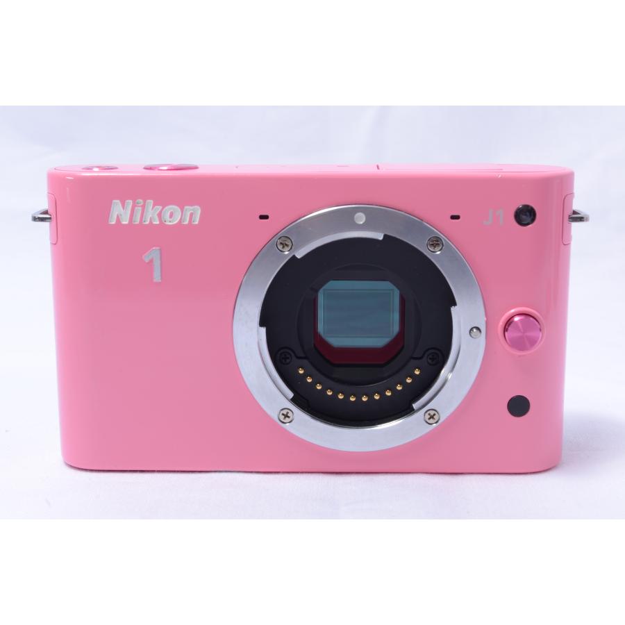 【美品】Nikon 1 J1 ピンク レンズ付き ニコンワン ニコン ミラーレス一眼 Nikon 1 J1 ピンク レンズキット