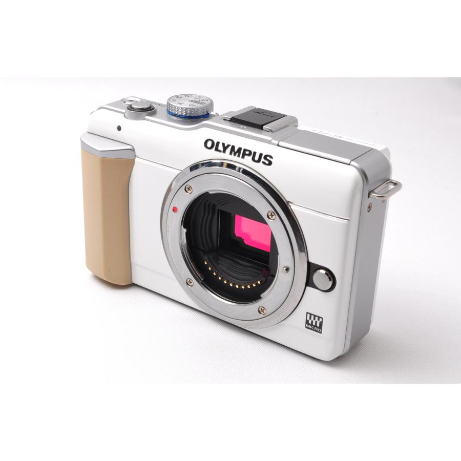 オリンパス ミラーレス OLYMPUS ペン E-PL1 レンズキット ホワイト