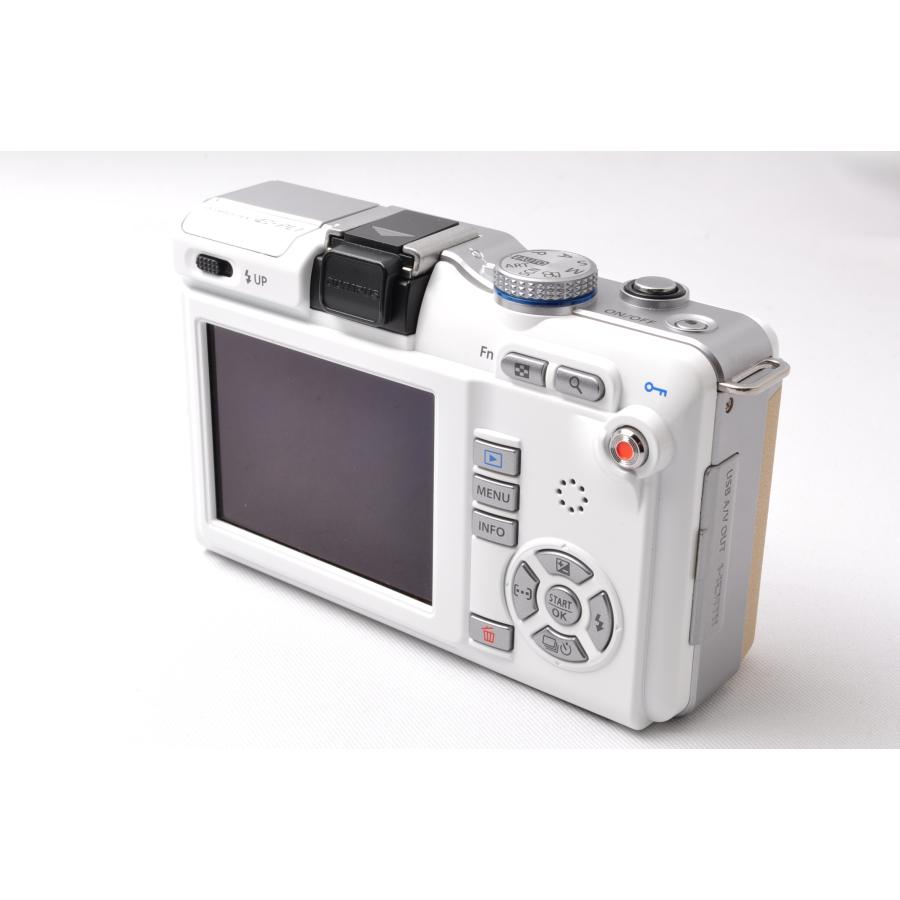 オリンパス ミラーレス OLYMPUS ペン E-PL1 レンズキット ホワイト 中古 スマホに送れる Wi-Fi機能SDカード付き｜hideyoshi-camera｜03