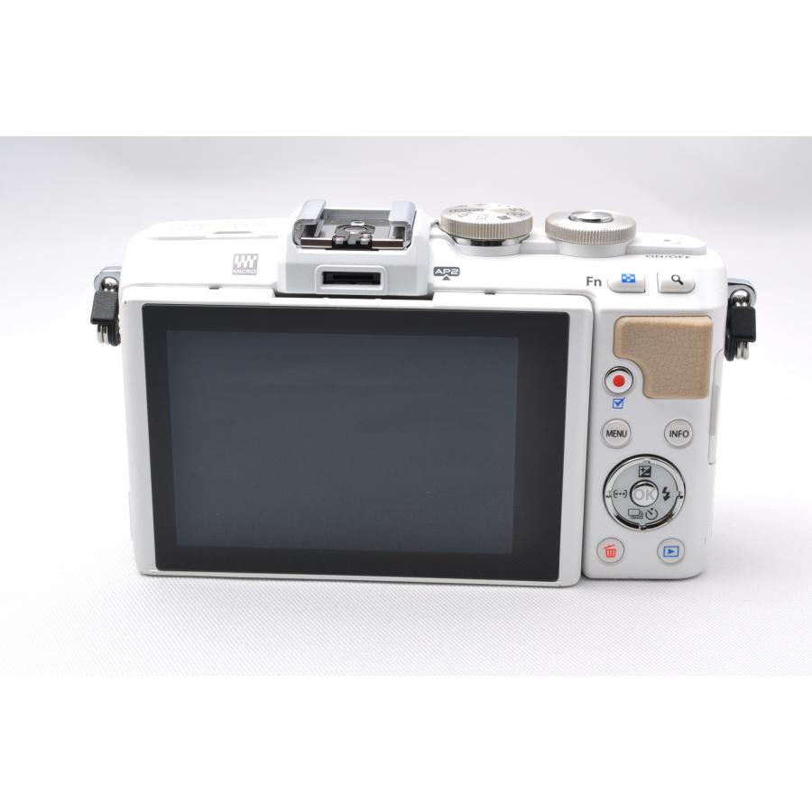 オリンパス ミラーレス OLYMPUS ペン E-PL7 レンズセット ホワイト 中古 SDカード付き｜hideyoshi-camera｜03