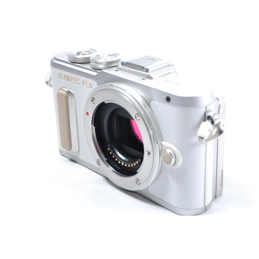 オリンパス ミラーレス OLYMPUS ペン E-PL8 レンズセット ホワイト 中古 SDカード付き｜hideyoshi-camera｜05