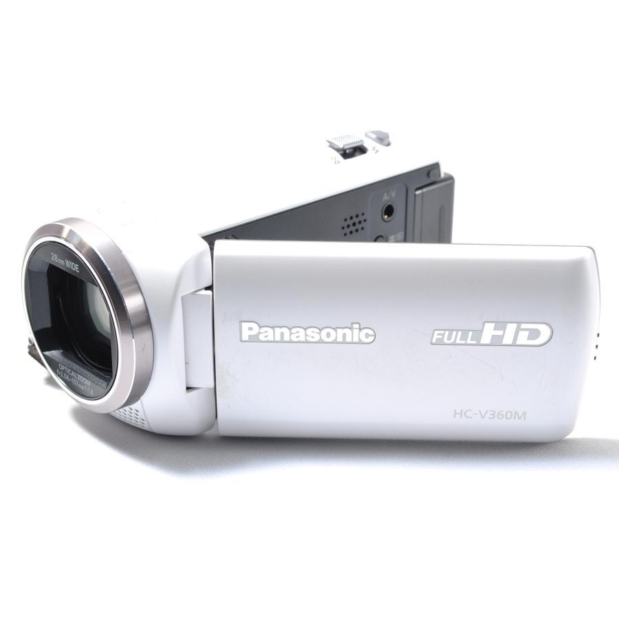 パナソニック HDビデオカメラ V360M 16GB 高倍率90倍ズーム ブラック