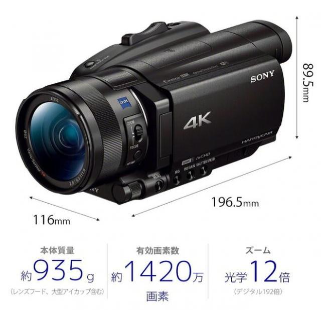 中古】【1ヶ月保証】 ビデオカメラ ソニー SONY Handycam FDR-AX700