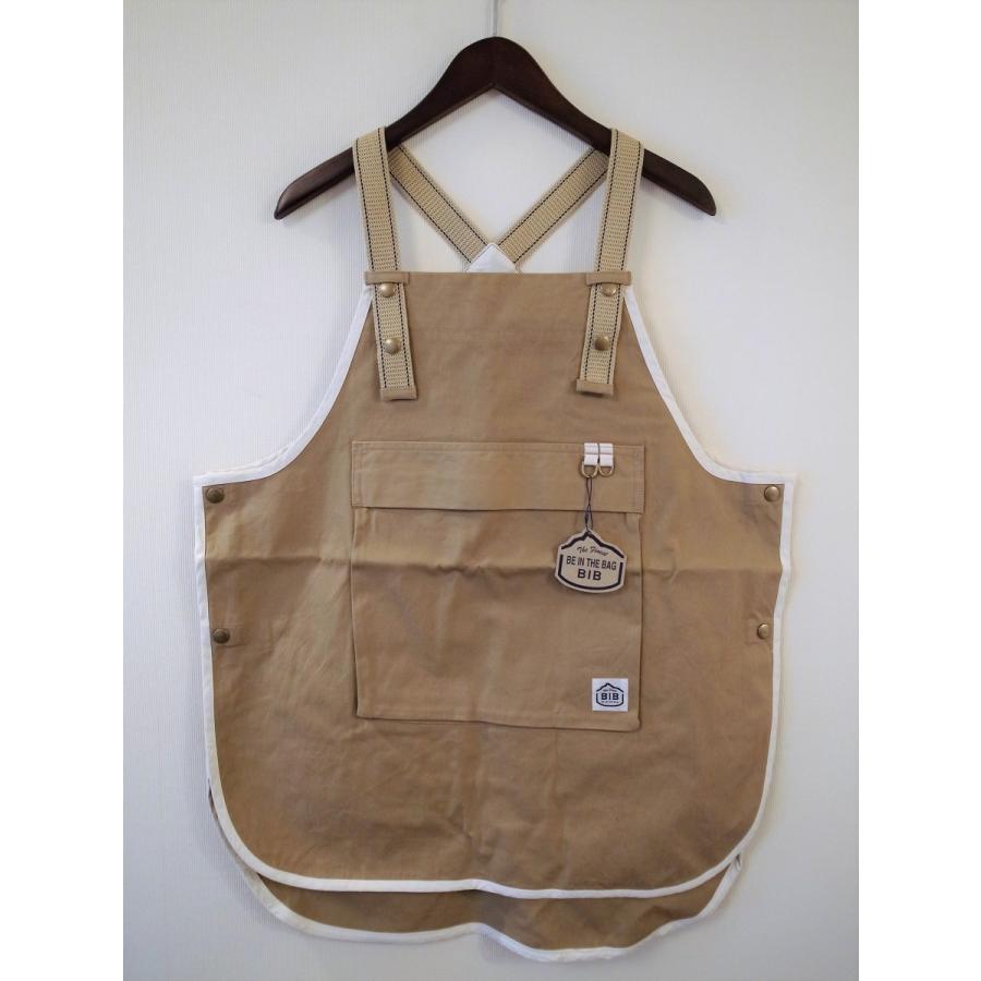 BIB ビブ "Chicago1 Canvas Ver." キャンバス ベスト エプロン BIBBE IN THE BAG
