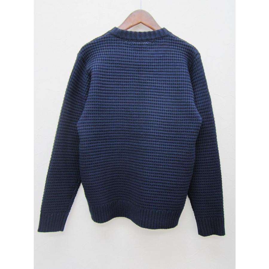Island Knit Works アイランドニットワークス Waffle Crew ５ゲージ度詰ビッグワッフル ニット セーター Navy Ikw C 37 Nv Hidingplace 通販 Yahoo ショッピング
