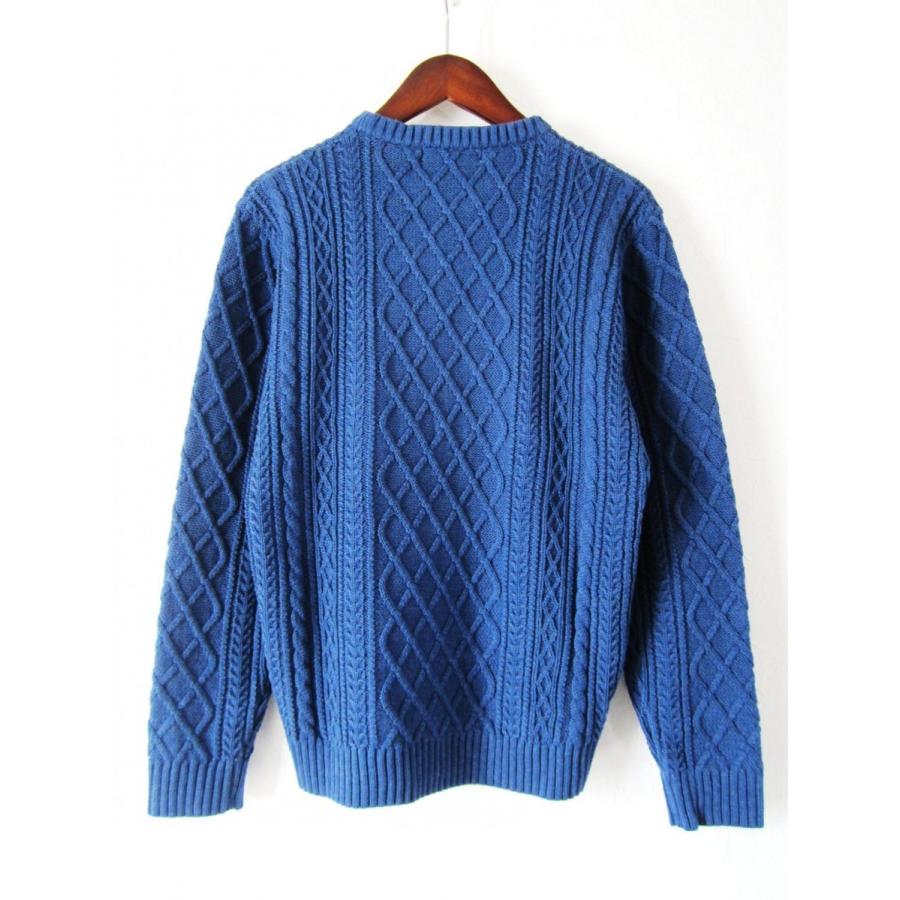 ISLAND KNIT WORKS アイランドニットワークス Boo 5G縄柄 コットン 