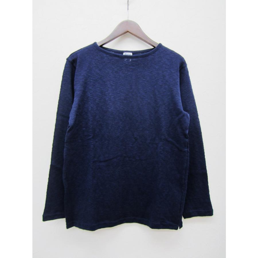 TIEASY AUTHENTIC CLASSIC ティージー ORIGINAL BOATNECK SHIRT ボートネック シャツ カットソー_DK Navy | 
