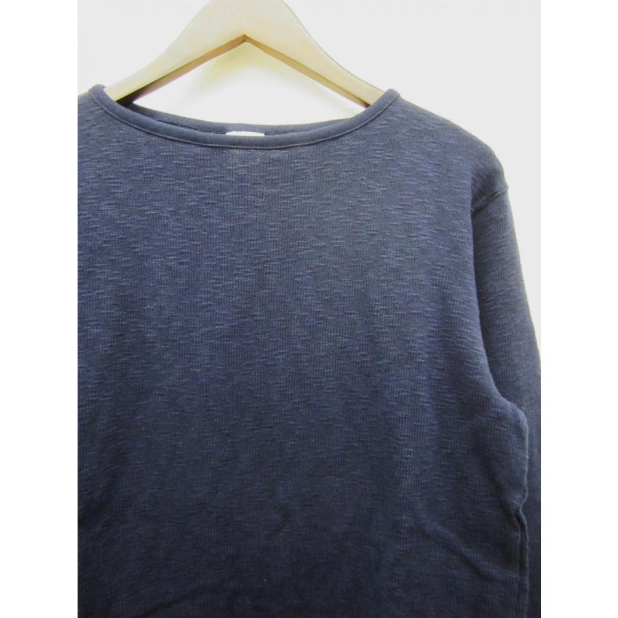 TIEASY AUTHENTIC CLASSIC ティージー ORIGINAL BOATNECK SHIRT ボートネック シャツ カットソー_DK Navy |  | 01