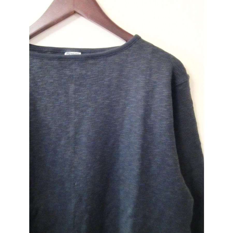 TIEASY AUTHENTIC CLASSIC ティージー ORIGINAL BOATNECK SHIRT ボートネック シャツ カットソー_FOREST GREEN |  | 01