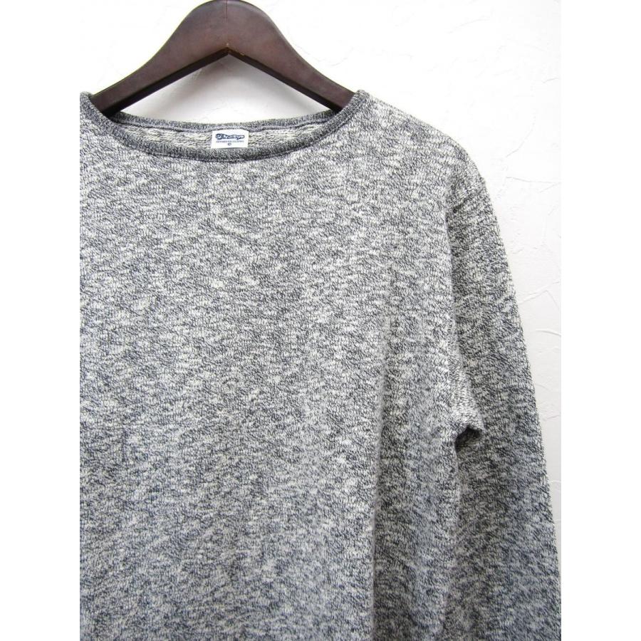 TIEASY AUTHENTIC CLASSIC ティージー ORIGINAL BOATNECK SHIRT ボートネック シャツ カットソー_Mix Chacorl｜hidingplace｜02