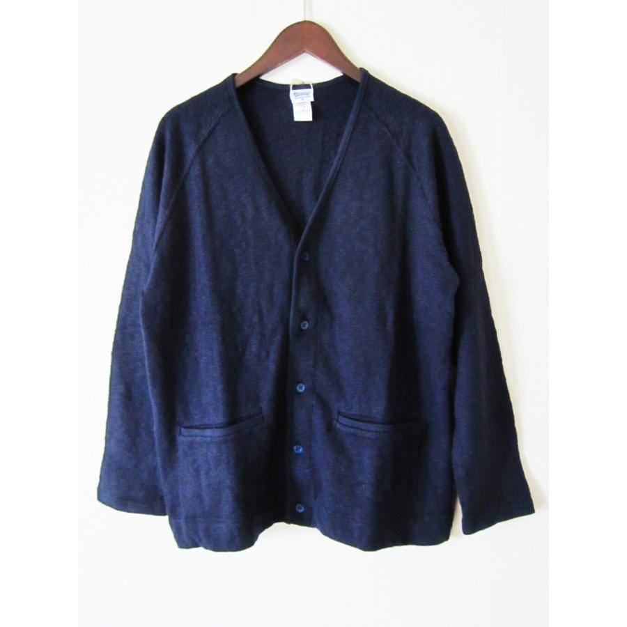 美品＊Tieasy ティージー オリジナル コットン カーディガン 濃紺 TIEASY AUTHENTIC CLASSIC Tieasy ORIGINAL CARDIGAN ティージー