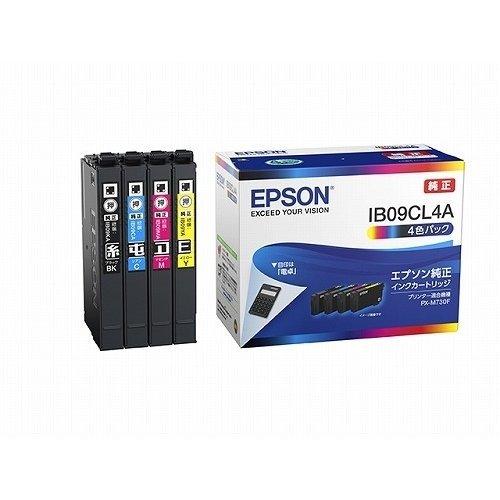 EPSON IB09CL4A インクカートリッジ 4色パック 純正 : ひふみサプライ