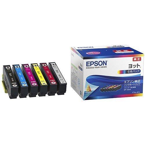 EPSON インクカートリッジ YTH-6CL 6色ほか EPSON YTH-6CL インクカートリッジ ヨット 6色パック 純正 : ひふみ