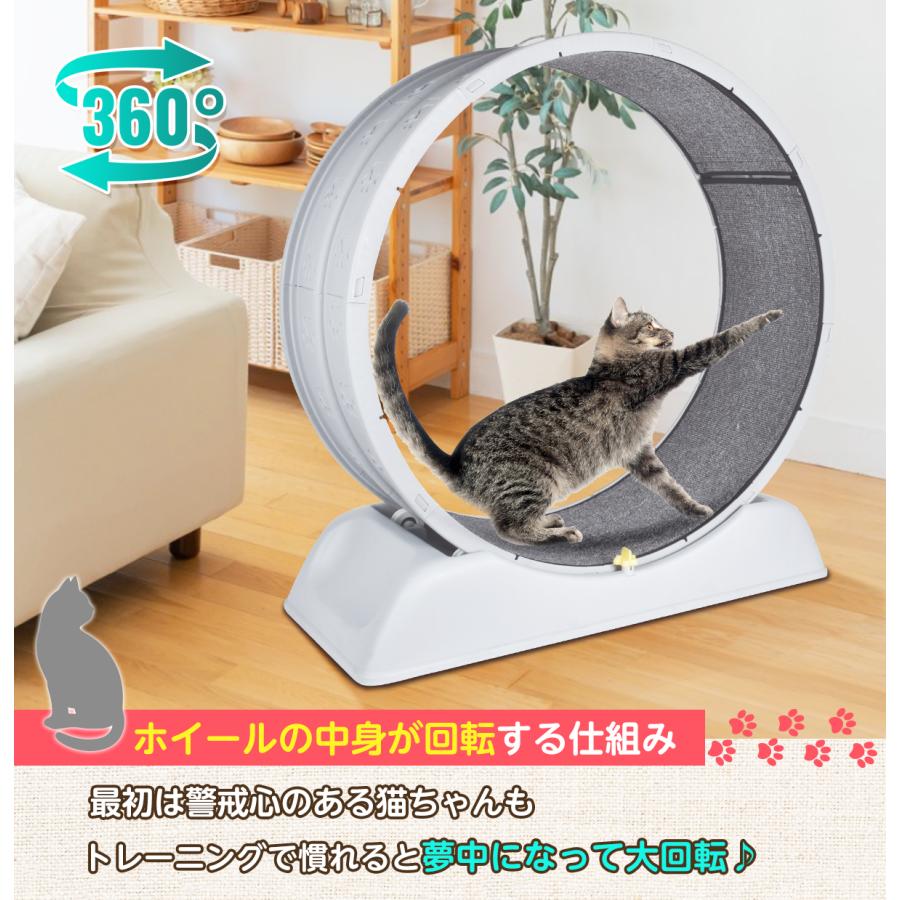 キャットホイール ルームランナー 猫 ランニングホイール 運動不足