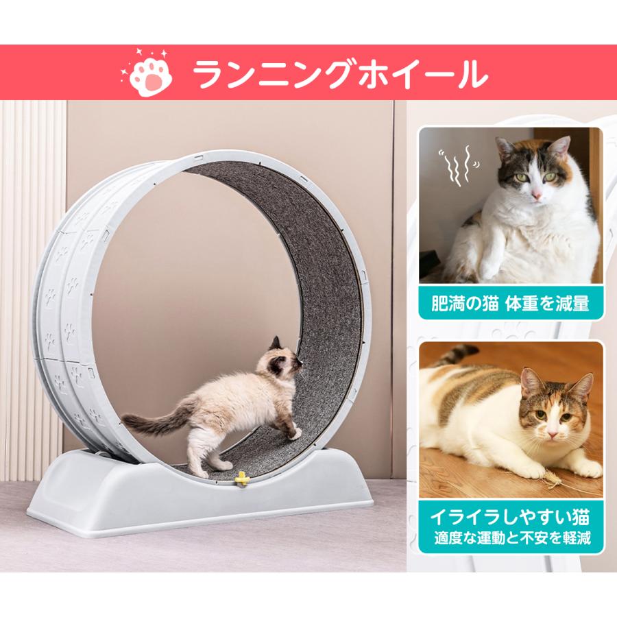 キャットホイール ルームランナー 猫 ランニングホイール 運動不足 