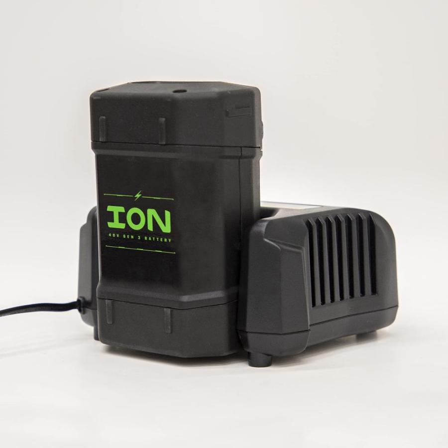 ION　Ice　Fishing　Battery　Charger,　Black