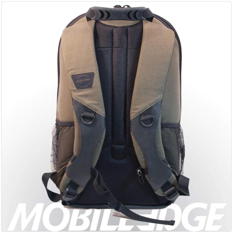 Mobile Edge バックパック 17.3インチ用 キャンバス グリーン MECBP9 Mobile Edge グリーン バックパック 3インチ用 キャンバス MECBP9