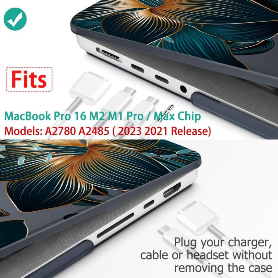Confezione da 2 coperture per tastiera per MacBook Pro 14 16 M4 M3 M2 M1 Pro