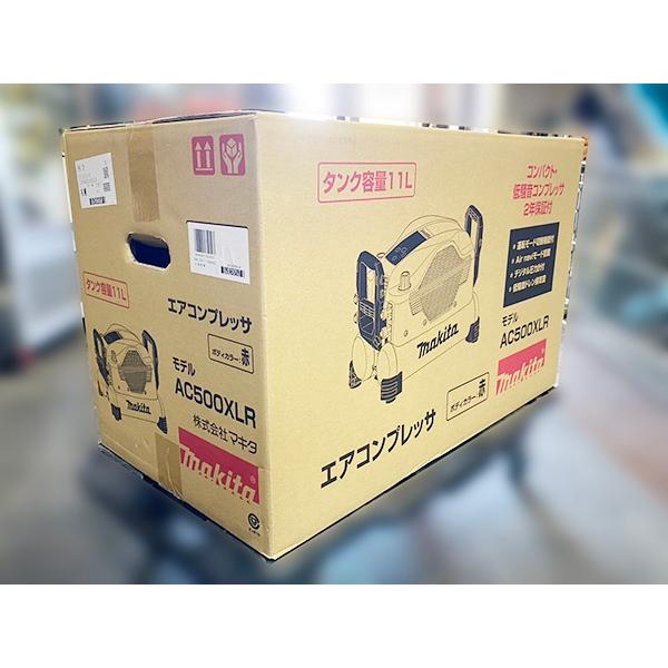 送料無料◆Makita/マキタ エアコンプレッサ AC500XLR レッド 未使用品 札幌市発 電動工具 エアーツール | 
