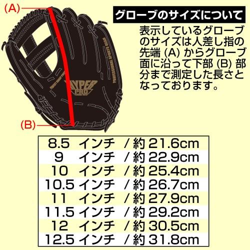 BRETT 軟式用野球グローブ12インチ (左投げ用) 中学生 高校生 一般大人向け (カラー/ブラック)｜high-broad｜05