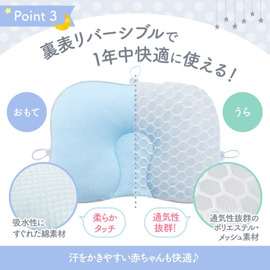 ベビー枕 赤ちゃん 枕 ドーナツ枕 新生児 吐き戻し防止枕 頭の形 絶壁