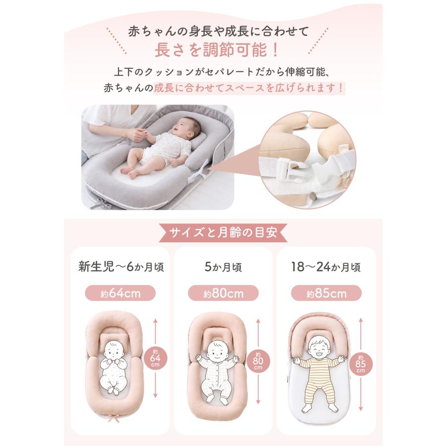 【美品】折りたたみベビーベッド コンパクト 持ち運び便利 出産準備 ベッドインベッド 赤ちゃん ベビーベッド 折りたたみ 持ち運び ミニ