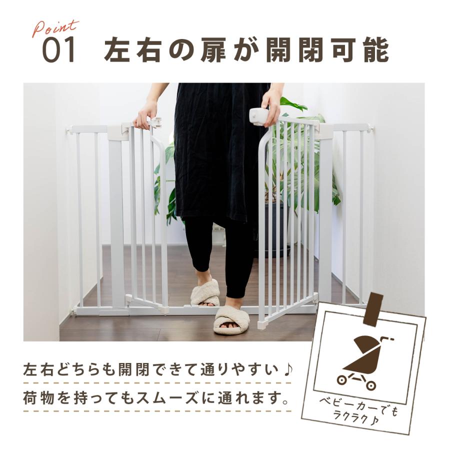【ペット　赤ちゃん】ゲート　柵上げ下げ稼働可 Amazon.co.jp: TOPPYA ベビーフェンス ペットゲート ベビーゲート