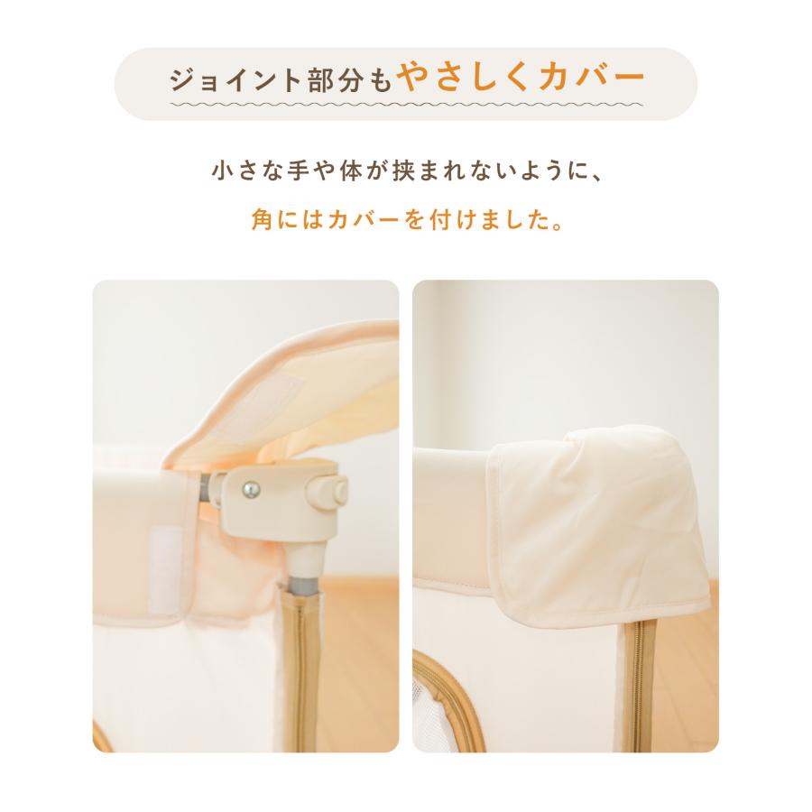 メッシュ ベビーサークル 折りたたみ 赤ちゃん 柵 サークル 子供
